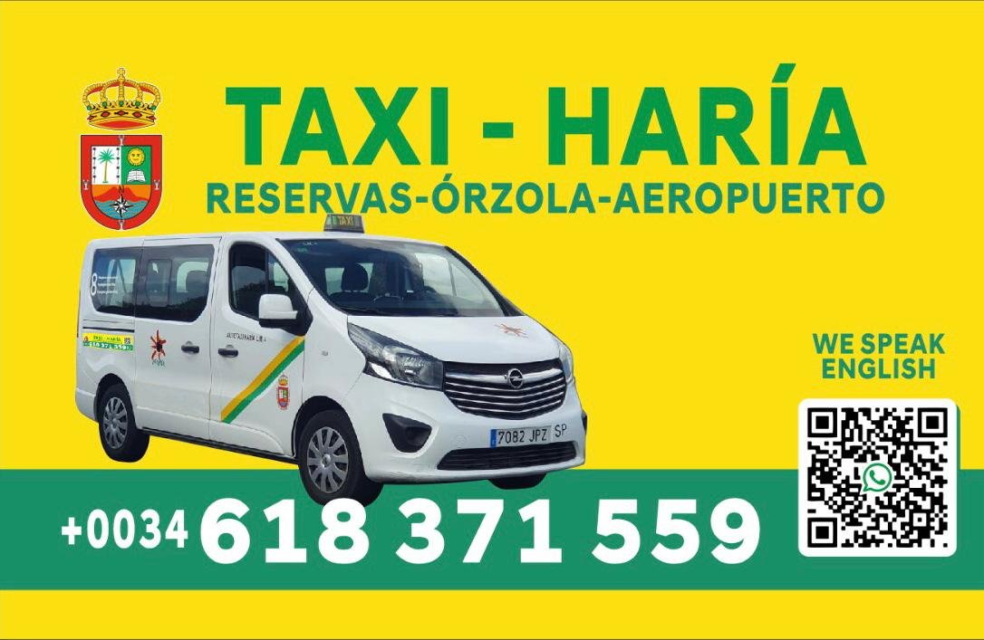 Orzola Taxi Norte 618371559 || Vehículo de 8 Plazas