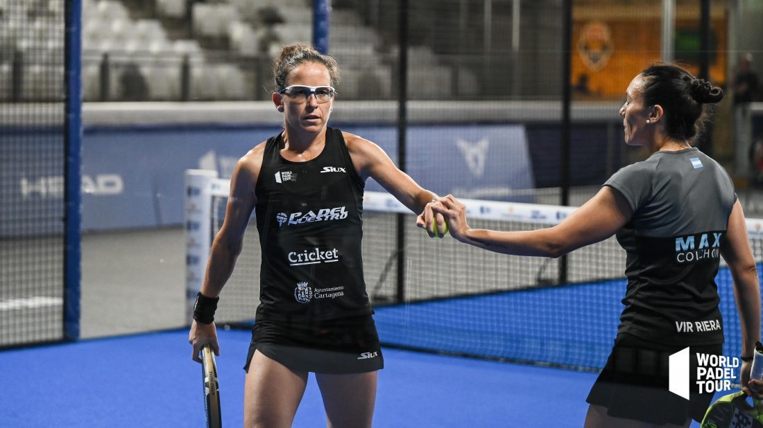 Eli Amatriaín y Carolina Navarro se llevan una épica lucha
