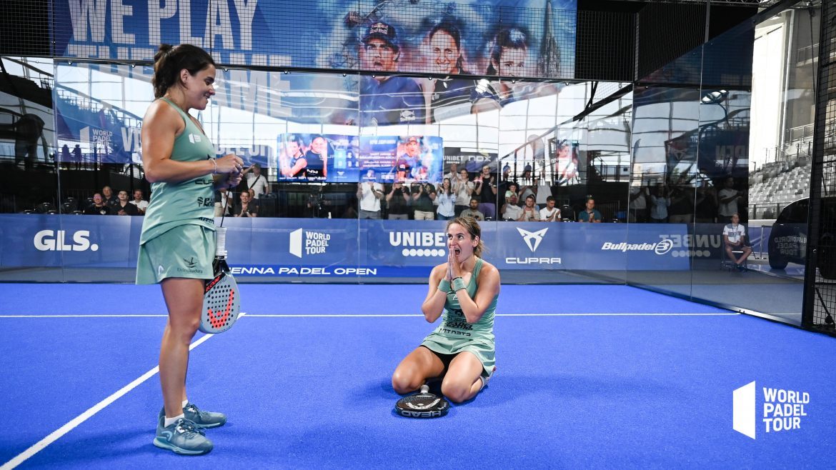 Ari y Paula se hacen dueñas del Vienna Padel Open 2022