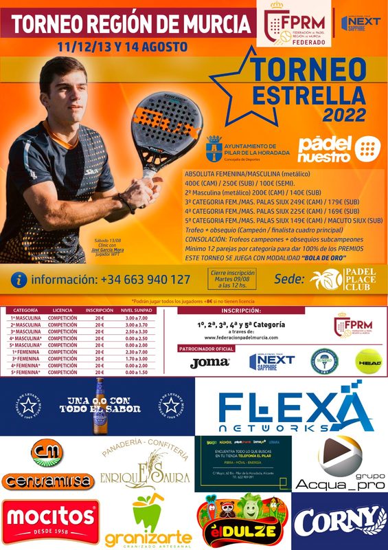TORNEO ESTRELLA 2022 (NEXT SAPHIRE)
