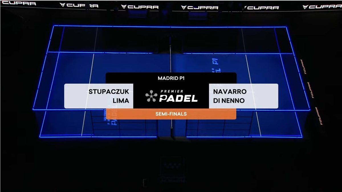 Semifinales (Replay) Madrid Premier Padel P1: Pista central  