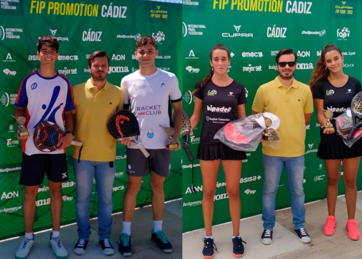 Jerez- Aragón y la hermanas Rodríguez se imponen en el FIP Promotion Cadiz