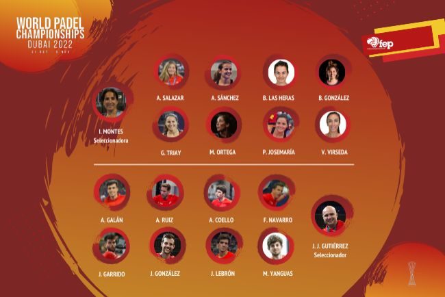 España va con todo al Mundial absoluto de pádel