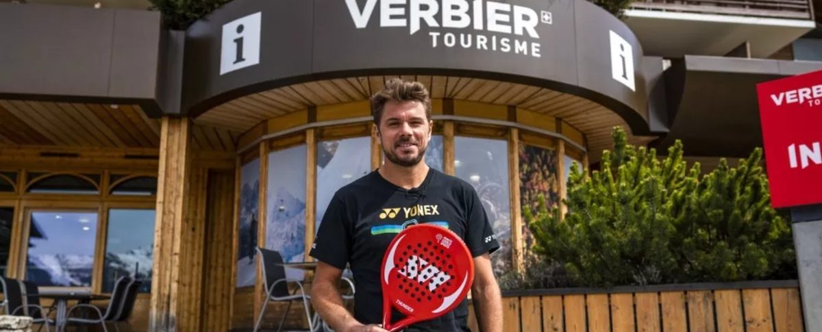 "Sin Wawrinka no habría torneo, es una suerte única para el pádel"