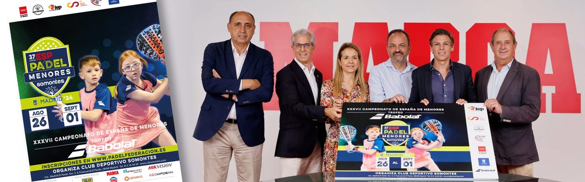 PRESENTACIÓN DEL XXXVII CAMPEONATO DE ESPAÑA DE MENORES