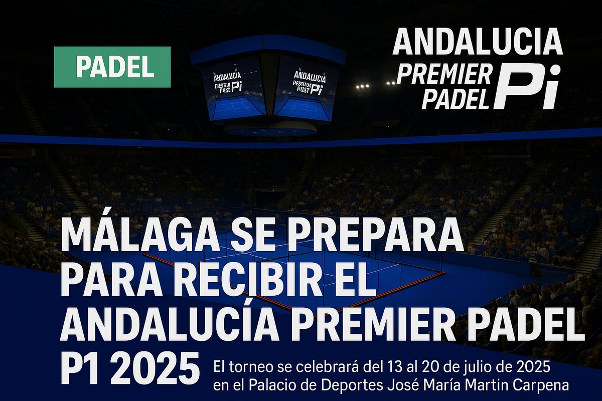 Málaga se prepara para recibir el Andalucía Premier Padel P1 2025