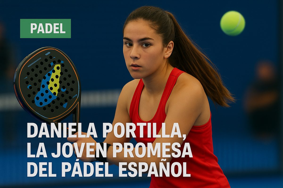 Daniela Portilla, la joven promesa del pádel español