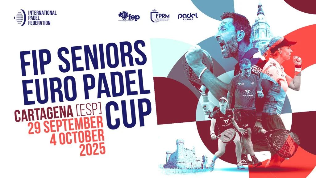 Cartagena será sede del primer Campeonato Europeo Senior de Pádel