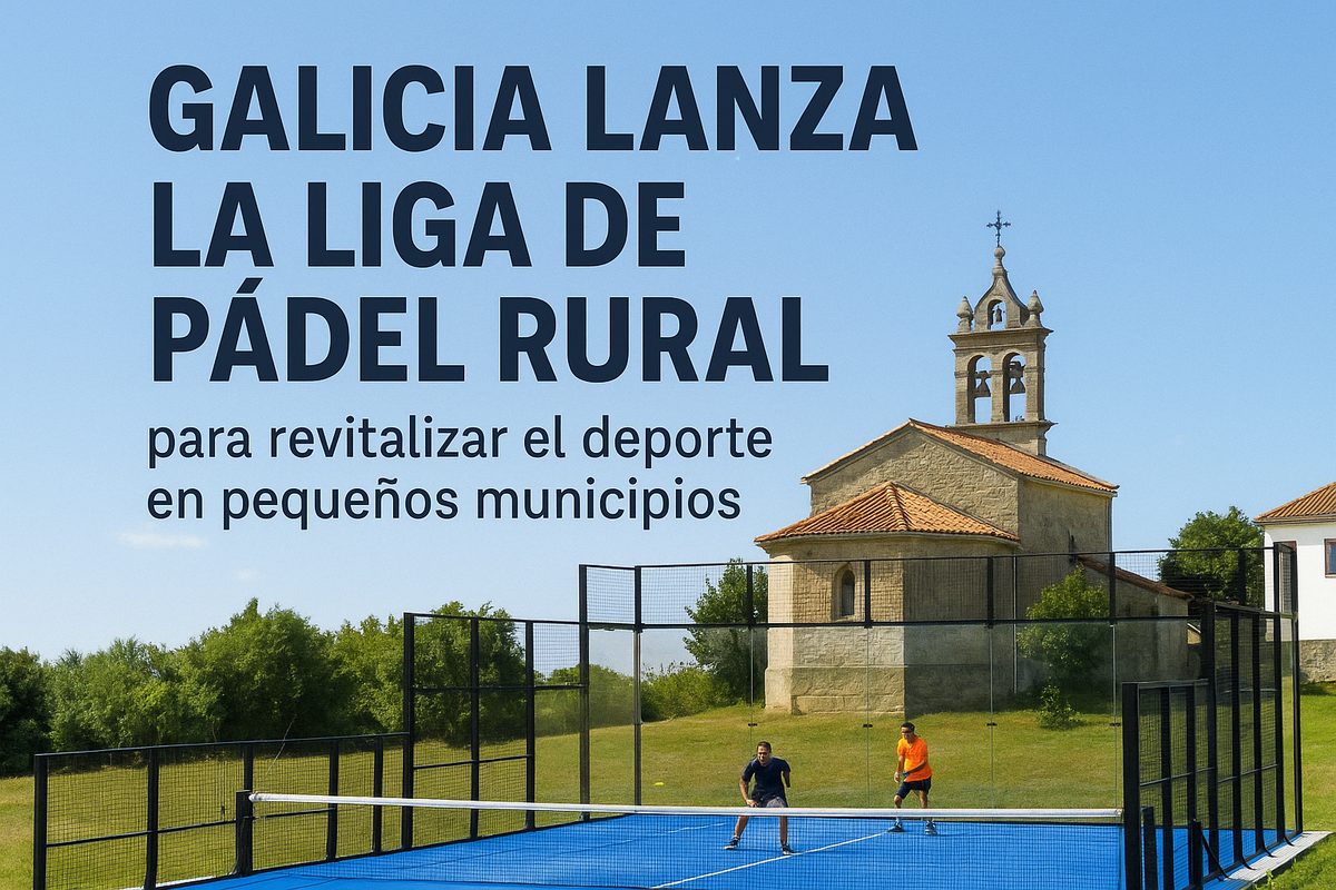 Galicia lanza la Liga de Pádel Rural para revitalizar el deporte en pequeños municipios