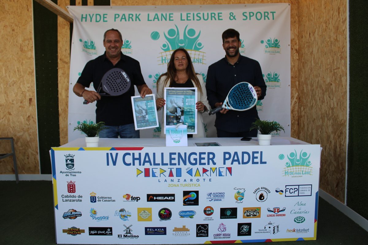 El IV Challenger Puerto del Carmen Zona Turística referente del pádel regional