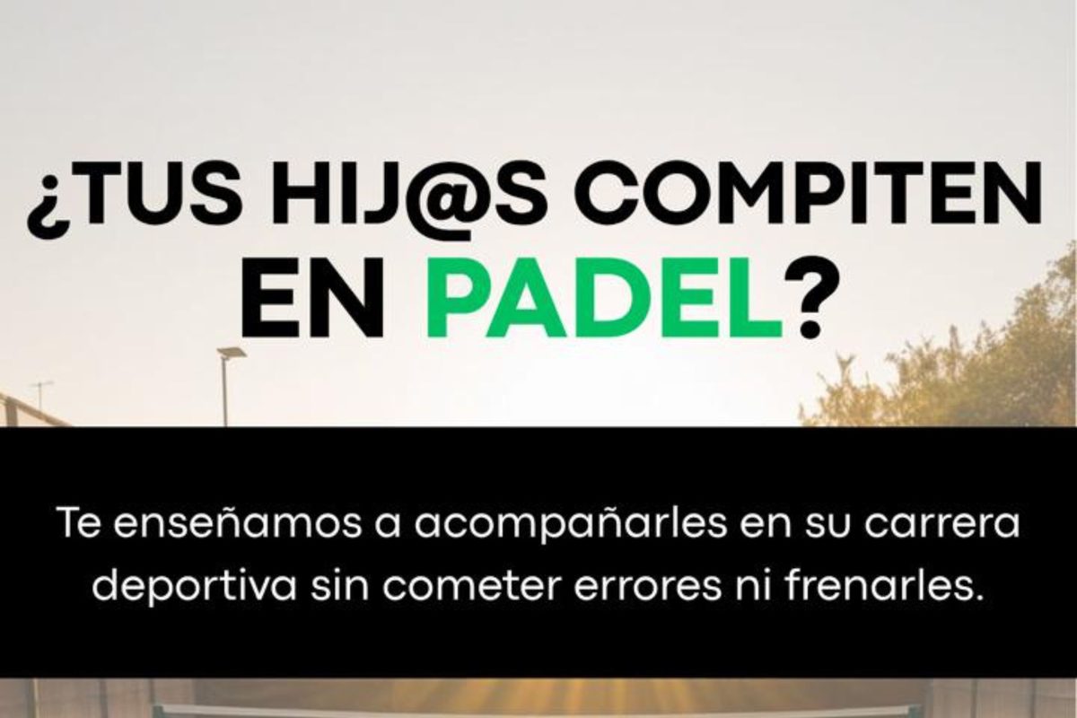 EVENTO ONLINE GRATUITO PARA PADRES DE JUGADORES DE PÁDEL