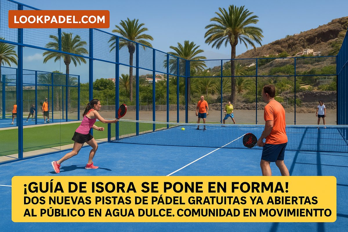 Explosión de Pádel en las Islas: Guía de Isora inaugura dos nuevas pistas municipales gratuitas